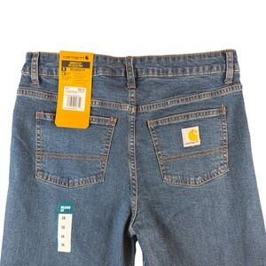 Carhartt Kids Rugged Flex Relaxed Fit Jeans Blue Size 16 NWT